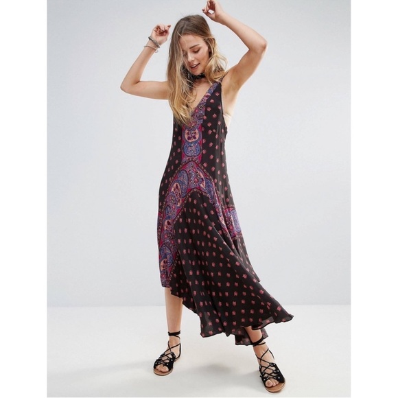 FREE PEOPLE Faithfully Yours Sleeveless Dress Medium - Picture 1 of 16